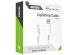 Accezz Lightning naar USB kabel iPhone 12 Mini - MFi certificering - 1 meter - Wit