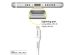 Accezz Lightning naar USB kabel iPhone Xs Max - MFi certificering - 1 meter - Wit
