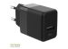 Accezz Wall Charger iPhone 12 Pro - Oplader - USB-C en USB aansluiting - Power Delivery - 20 Watt - Zwart