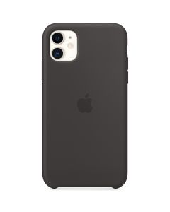 Apple Silicone Backcover iPhone 11 - Black