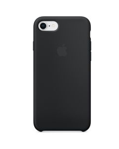 Apple Silicone Backcover iPhone SE (2022 / 2020) / 8 / 7 - Black
