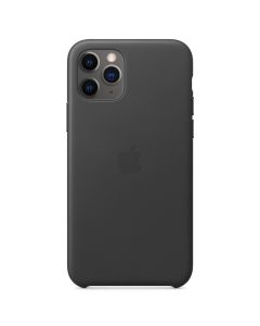 Apple Leather Backcover iPhone 11 Pro - Black