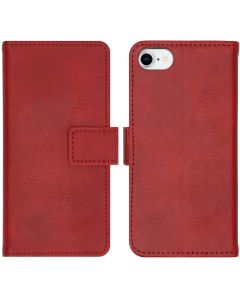 iMoshion Luxe Booktype iPhone SE (2020) / 8 / 7 / 6(s) - Rood