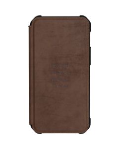 UAG Metropolis Bookcase iPhone 12 Mini - Leather Brown