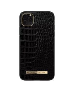 iDeal of Sweden Atelier Backcover iPhone 11 Pro Max - Neo Noir Croco