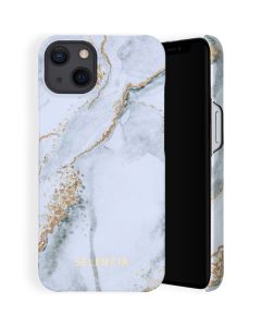 Selencia Maya Fashion Backcover iPhone 13 - Marble Stone