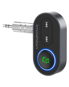 iMoshion Bluetooth Receiver Car - Bluetooth 5.1 ontvanger - 3.5 mm jack / AUX - Zwart