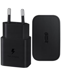 Samsung Originele Power Adapter - Oplader - USB-C aansluiting - Fast Charge - 15 Watt - Zwart