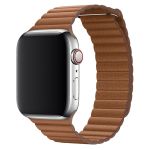 Apple Leather Loop L Apple Watch Series 1-9 / SE / Ultra (2) - 42/44/45/49 mm - Saddle Brown