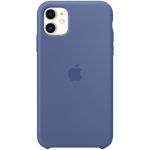 Apple Silicone Backcover iPhone 11 - Linen Blue