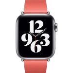 Apple Leather Band Modern Buckle L Apple Watch Series 1-8 / SE - 38/40/41 mm - Roze