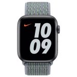 Apple Nike Sport Loop Band Apple Watch Series 1-9 / SE / Ultra (2) - 42/44/45/49 mm - Obsidian Mist
