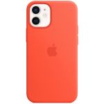 Apple Silicone Backcover MagSafe iPhone 12 Mini - Electric Orange