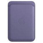 Apple Leather Wallet MagSafe (Apple Wallet 2nd generation) - Met ingebouwde AirTag functie - Wisteria