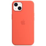 Apple Silicone Backcover MagSafe iPhone 13 - Nectarine