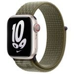Apple Nike Sport Loop Band Apple Watch Series 1-8 / SE - 38/40/41 mm - Sequoia / Pure Platinum