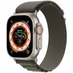 Apple Alpine Loop Band Apple Watch Series 1-9 / SE / Ultra (2) - 42/44/45/49 mm - Maat M - Groen