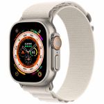 Apple Alpine Loop Band Apple Watch Series 1-9 / SE / Ultra (2) - 42/44/45/49 mm - Maat S - Starlight