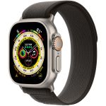 Apple Trail Loop Band Apple Watch Series 1-9 / SE / Ultra (2) - 44/45/49 mm - Maat S/M - Zwart / Grijs
