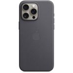 Apple FineWoven Backcover MagSafe iPhone 15 Pro Max - Zwart