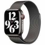 Apple Milanese Loop Band Apple Watch Series 1-9 / SE / Ultra (2) - 42/44/45/49 mm - Graphite