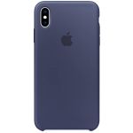 Apple Silicone Backcover iPhone Xs Max - Midnight Blue