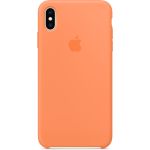 Apple Silicone Backcover iPhone Xs Max - Papaya