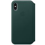 Apple Leather Folio Booktype iPhone X / Xs - Forest Green