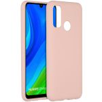 Accezz Liquid Silicone Backcover Huawei P Smart (2020) - Pink Sand
