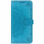 Mandala Bookcase Samsung Galaxy S10 - Turquoise