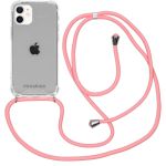 iMoshion Backcover met koord iPhone 12 Mini - Roze
