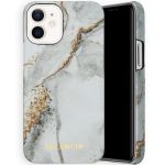 Selencia Maya Fashion Backcover iPhone 12 Mini - Marble Stone