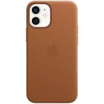 Apple Leather Backcover MagSafe iPhone 12 Mini - Saddle Brown