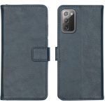 iMoshion Luxe Bookcase Samsung Galaxy Note 20 - Donkerblauw