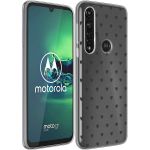 iMoshion Design hoesje Motorola Moto G8 Power - Hartjes - Zwart
