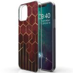 iMoshion Design hoesje iPhone 12 (Pro) - Patroon - Rood