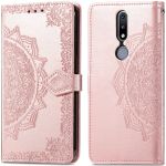 iMoshion Mandala Bookcase Nokia 2.4 - Rosé Goud