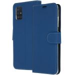 Accezz Wallet Softcase Booktype Samsung Galaxy A51 - Donkerblauw