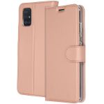 Accezz Wallet Softcase Booktype Samsung Galaxy A51 - Rosé Goud