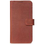 Decoded 2 in 1 Leather Booktype iPhone 11 - Bruin
