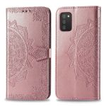iMoshion Mandala Bookcase Samsung Galaxy A02s - Rosé Goud