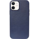 Decoded Leather Backcover MagSafe iPhone 12 Mini - Blauw