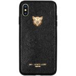My Jewellery Tiger Softcase Backcover iPhone Xs Max - Zwart