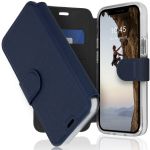 Accezz Xtreme Wallet Bookcase iPhone 12 Mini - Donkerblauw