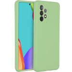 Accezz Liquid Silicone Backcover Galaxy A52(s) (5G/4G) - Groen