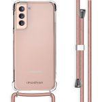 iMoshion Backcover met koord Samsung Galaxy S21 - Rosé Goud