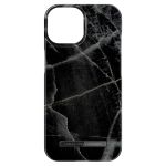 iDeal of Sweden Fashion Backcover iPhone 15 - Black Thunder Marble