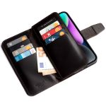 Wachikopa Multi Wallet Bookcase iPhone 14 - Dark Brown