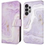 iMoshion Design Bookcase Samsung Galaxy A32 (5G) - Purple Marble