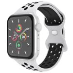 iMoshion Sport⁺ bandje Apple Watch Series 1-9 / SE / Ultra (2) - 42/44/45/49 mm - Maat M/L - White & Black